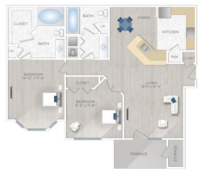 LE CARASCO (B1) 05102 floor plan